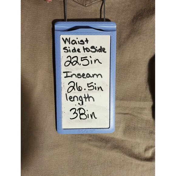 Gloria Vanderbilt Amanda Jeans in Tan Plus Size 22 Short - Picture 3 of 7